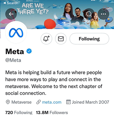 meta twitter