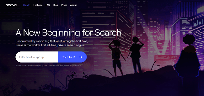 Neeva Screenshot