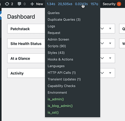 new options appear in your toolbar