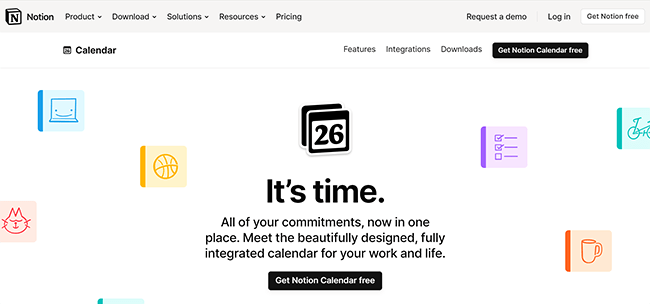 Notion Calender Tool