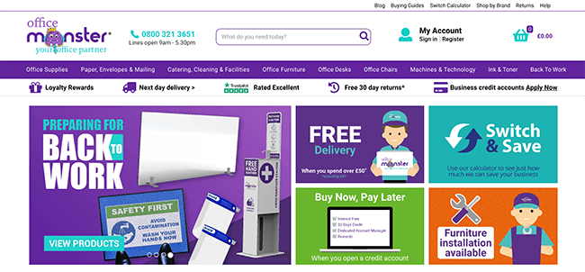 Office Monster Mascot