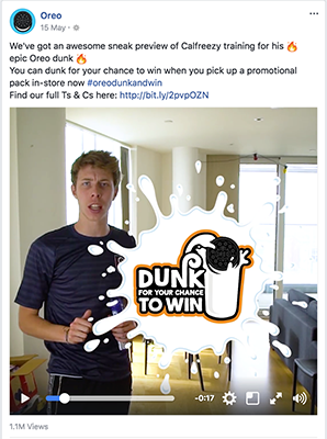 Oreo Contest Example 1