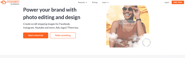picmonkey homepage