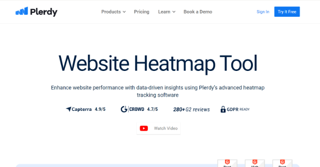 plerdy heatmap software