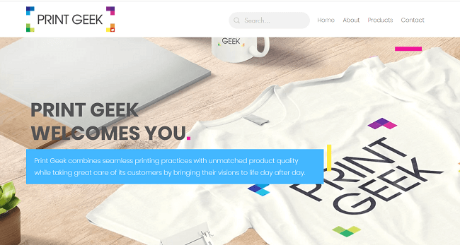 Print Geek Homepage