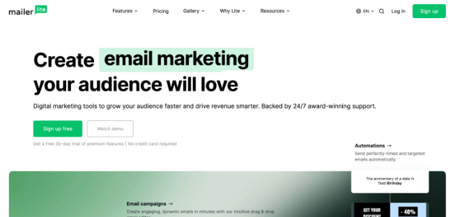 promote your best posts mailerlite