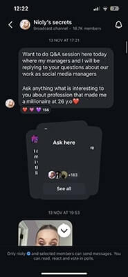 Q&As - Nioly_s secrets