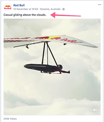 Red Bull Caption Tie Ins