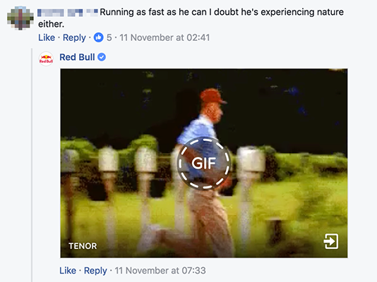 Red Bull Gif Example