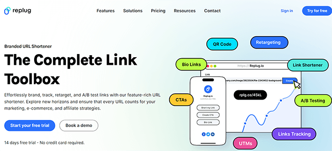 Replug Homepage