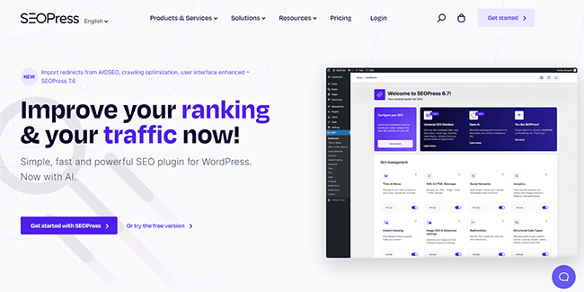 SEOPress Homepage