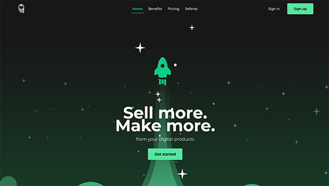 SendOwl Homepage