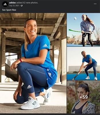 showcase your products example