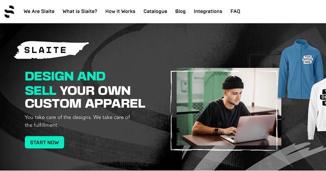 Slaite Homepage