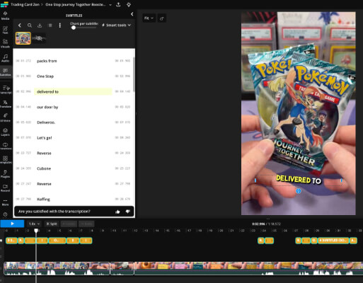 step 6 edit subtitles