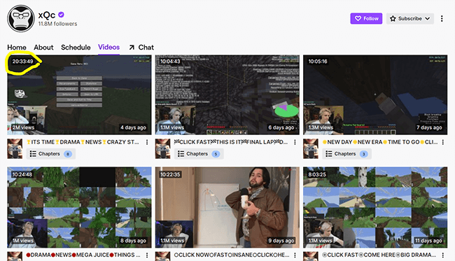 stream more often