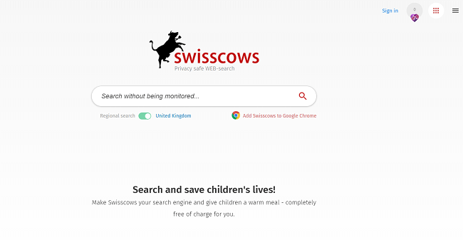 Swisscows Screenshot