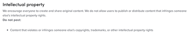 TikTok Copyright Infringement