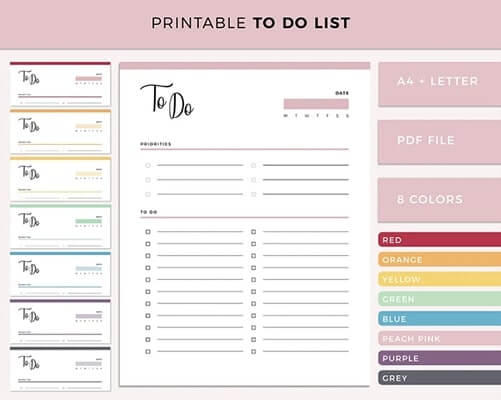 to do lists