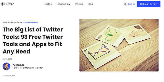 turn listicles into a slide deck buffer
