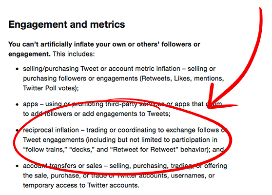 Twitter Policy