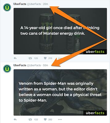 Uber Facts Tweet Example 3