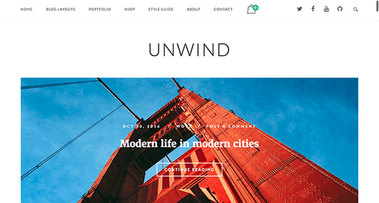 Unwind Theme