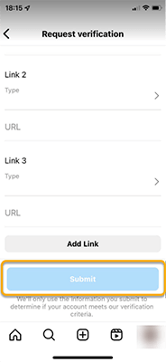 upload the required identification
