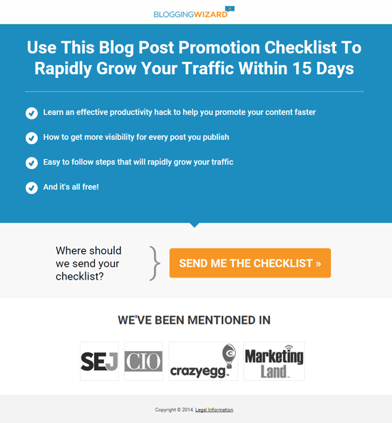 Use This Blog Post Promotion Checklist