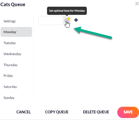 Use a social media scheduling tool