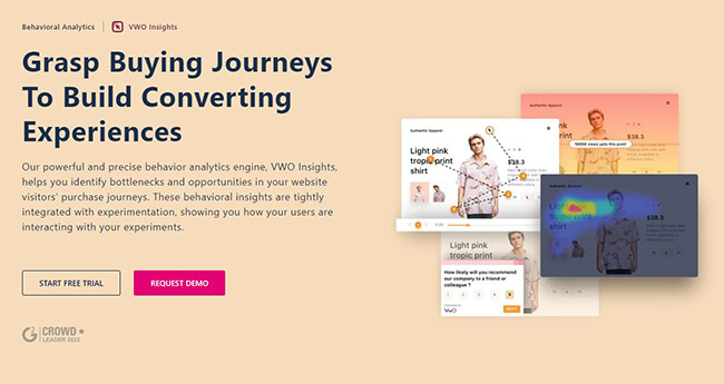 vwo homepage
