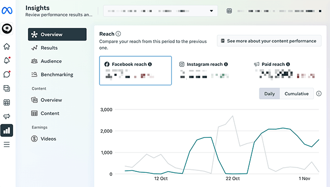 View your Facebook Insights Audience report
