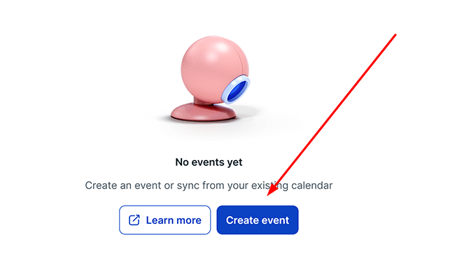 Webinars - Create events