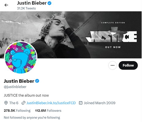 work on your profile