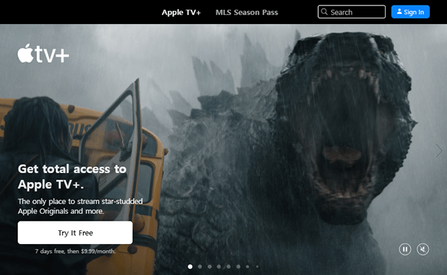 apple tv call to action