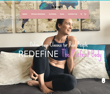 bad yogi homepage