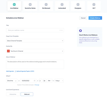 bigmarker ui