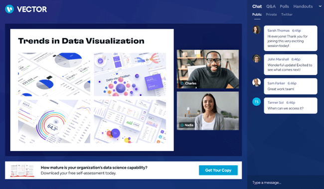 bigmarker webinar ui