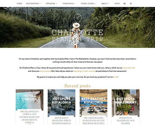 charlotte plans a trip homepage