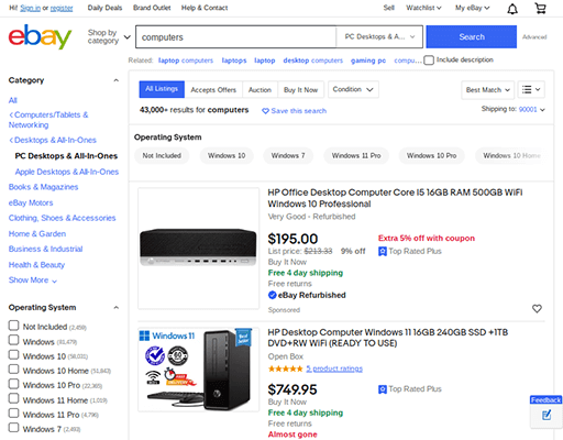 computers ebay