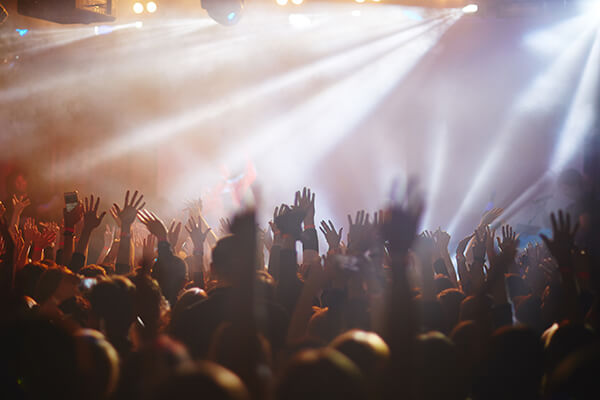 concert crowd