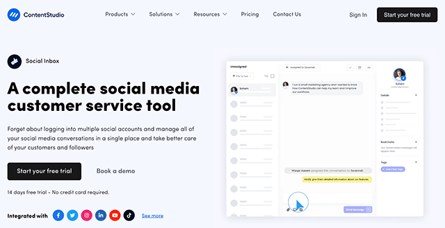 ContentStudio Inbox