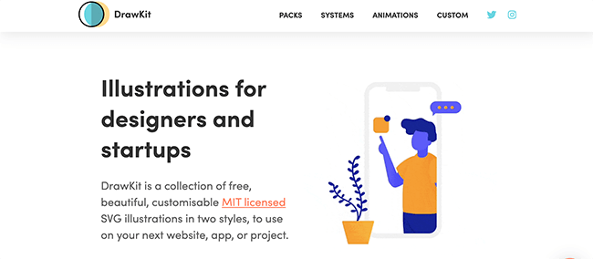 drawkit homepage