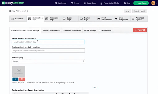 easywebinar ui