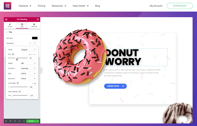 elementor landing page tools