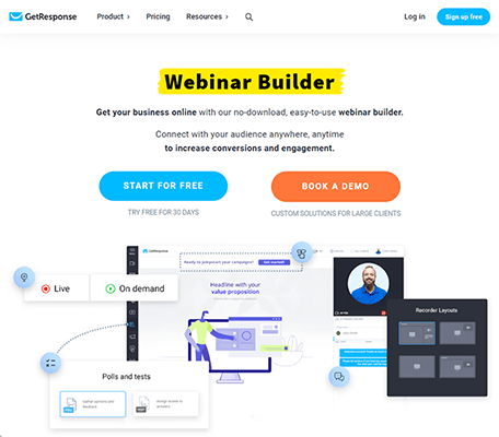 getresponse webinars