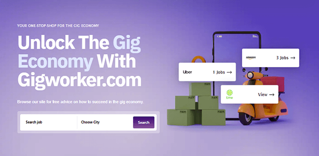 gigworker homepage