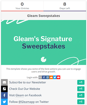 gleam form