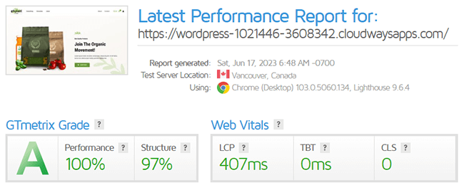 gtmetrix wp rocket