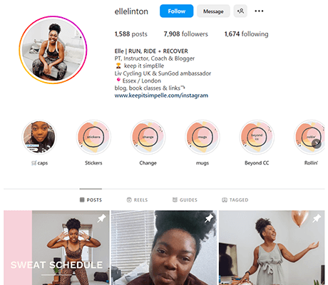 keep it simpelle instagram profile